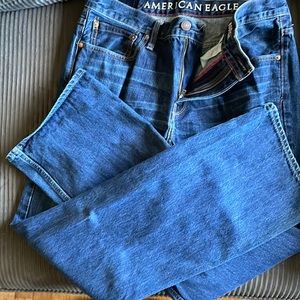 Mens American Eagle bootcut jeans 34x34 prewashed